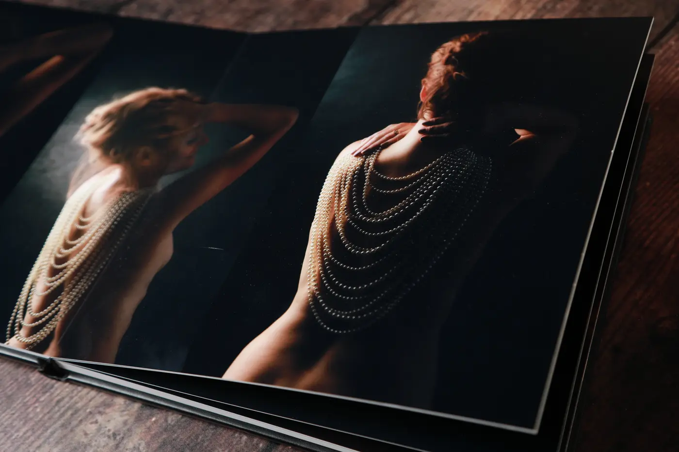 A Divine Divas album prepared for a client’s photographs